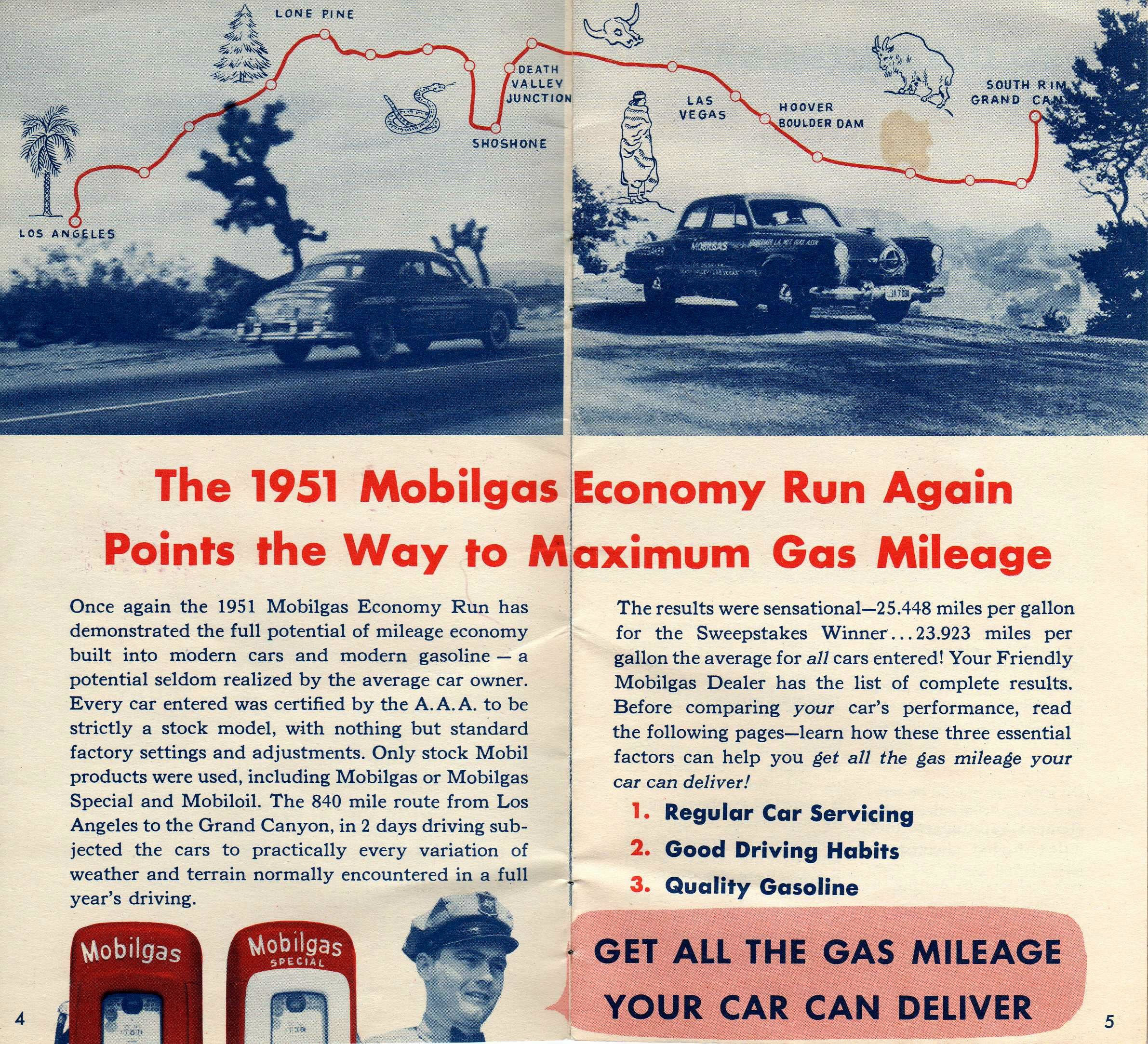 1951 Mobilgas Economy Run Page 6